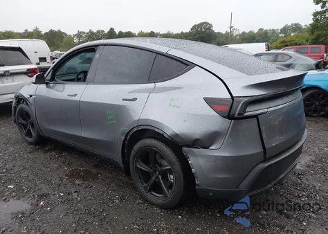 2026 Tesla Model Y Long Range Dual Motor All-Wheel Drive/Long Range Launch Series from USA, damaged, VIN 7SAYGDEE8TA395335
